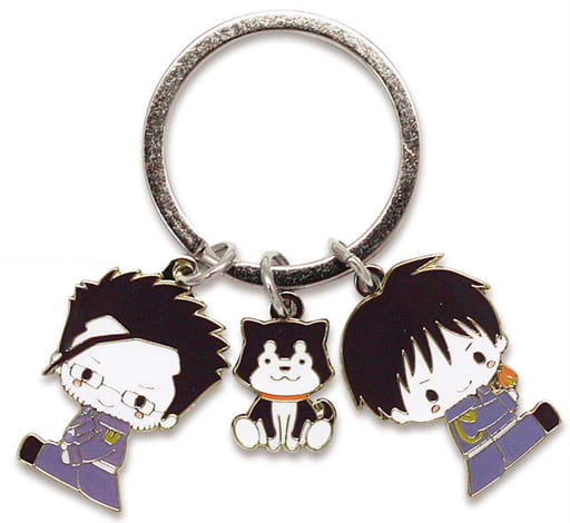 Mustang Fuse Sanrio Characters X Fullmetal Alchemist: Brotherhood Metal Key Chain Key Chain [USED]