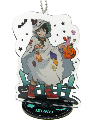 My Hero Academia Izuku Midoriya Big Acrylic Keychain Collection with Stand Tokyu Hands & animate Limited Keychains [USED]