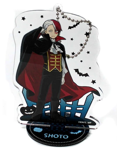 My Hero Academia Shoto Todoroki Big Acrylic Keychain Collection with Stand Tokyu Hands & animate Limited Keychains [USED]