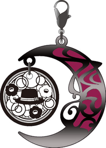 Wine red Bungo Stray Dogs DEAD APPLE Metal Charm Collection Charm [USED]