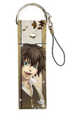 Heisuke Todo Hakuouki: Shinkai Big Leather Strap Key Chain [USED]