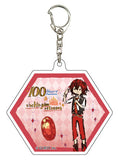 Tiga 100 Sleeping Princes and the Kingdom of Dreams Land of the Lustrous Graph Art Design Acrylic Key Chain Key Chain [USED]