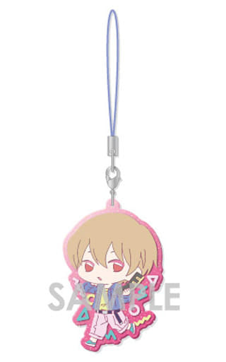 Sougo Okita Gintama Clear Rubber Strap Part 2 Retro-Pop Key Chain [USED]