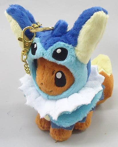 Eevee Vaporeon Pokemon Poncho Series Mascot Pokemon Center Limited Mascot [USED]