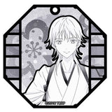 Tsurumaru Kuninaga Touken Ranbu: Hanamaru Stained Glass Art Keychain Key Chain [USED]