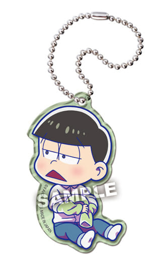 Choromatsu Mr. Osomatsu Nebonebo Acrylic Key Chain Key Ring [USED]