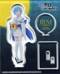 Rem Tsukimi Re:ZERO -Starting Life in Another World- Acrylic Stand Lawson Loppi & HMV Limited Acrylic Stand [USED]