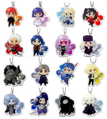 Rin Tohsaka, etc. Fate/stay night: Heaven's Feel Acrylic Key Chain Collection All 16 Types Set Key Chain [USED]