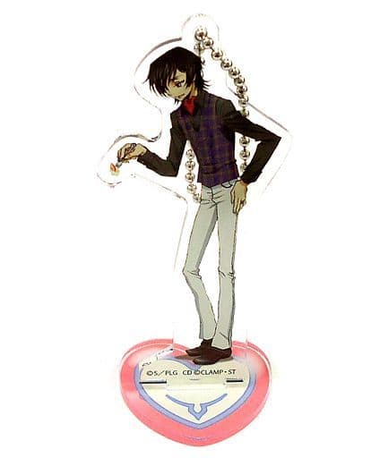 Lelouch Lamperouge Code Geass: Lelouch of the Rebellion I Initiation Acrylic Stand Keychain Collaboration Store Limited Key Chain [USED]