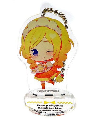 Otoha Takanashi Pretty Rhythm Rainbow Live Trading Acrylic Stand Key Chain animate cafe Limited Key Chain [USED]