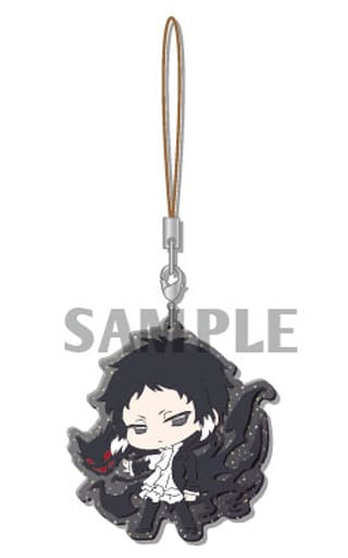 Ryunosuke Akutagawa Bungo Stray Dogs Clear Rubber Strap Key Chain [USED]