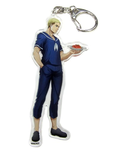Erwin Smith Attack on Titan Original Acrylic Key Chain Sweets Paradise Returns Limited Key Chain [USED]