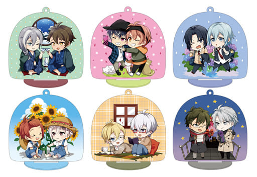Ryunosuke Tsunashi, etc. IDOLiSH7 Acrylic Stand Key Chain All 6 Types Set Key Chain [USED]