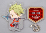 Rider of Red Fate/Apocrypha Trading Acrylic Stand Key Chain Side Red animate cafe Limited Key Chain [USED]