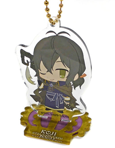 Koji Mihama King of Prism Prism Kingdom Acrylic Key Chain Collection with Stand Chibi Chara Ver. animate Girls Festival 2017 Limited Key Chain [USED]