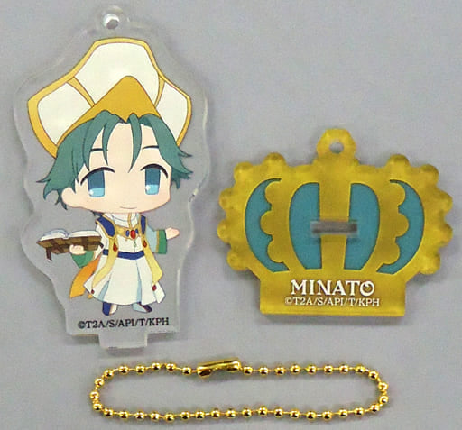 Minato Takahashi King of Prism Prism Kingdom Acrylic Key Chain Collection with Stand Chibi Chara Ver. animate Girls Festival 2017 Limited Key Chain [USED]