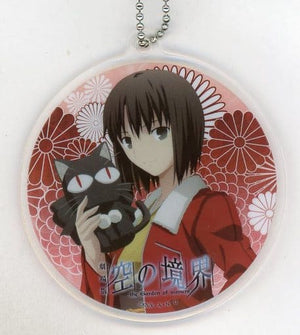 Shiki Ryougi Kara No Kyoukai Movie: The Garden of Sinners Acrylic Charms 10th Memorial Theater: Yume no Youna Hibi Ufotable Cafe Limited Charm [USED]