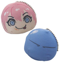 Rimuru Millim That Time I Got Reincarnated as a Slime Mugyumugyu Mascot 2 Types set Comics Vol.6 Special Edition Bundled Bonus Key Chain [USED]