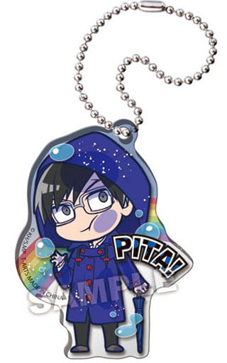 My Hero Academia Tenya Iida Pita! Deformed Raincoat Acrylic Keychain Keychains [USED]
