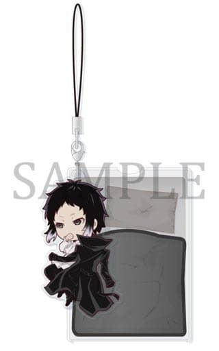Ryunosuke Akutagawa Bungo Stray Dogs Good Night Acrylic Strap Key Chain [USED]