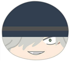 Gin Detective Conan Omanjuu Niginigi Mascot 2 Key Ring [USED]