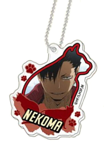 Tetsuro Kuroo A Haikyu!! Decofla Acrylic Key Chain Nekoma High School Box Key Chain [USED]