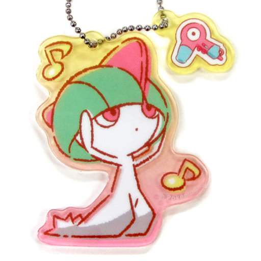 Ralts Pokemon Acrylic Keychain Collection Oteire Please Pokemon Center Limited Key Chain [USED]