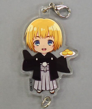 Armin Arlert Japanese Clothing Attack on Titan: The Roar of Awakening Acrylic Charms Charaum Cafe Limited Charm [USED]