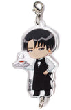 Levi Ackerman Garcon Attack on Titan: The Roar of Awakening Acrylic Charms Charaum Cafe Limited Charm [USED]