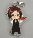 Hange Zoe Garcon Attack on Titan: The Roar of Awakening Acrylic Charms Charaum Cafe Limited Charm [USED]