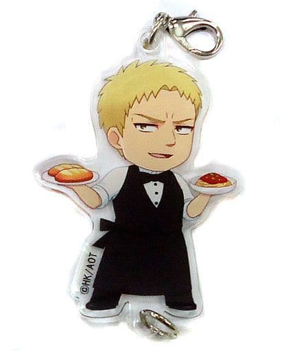 Reiner Braun Garcon Attack on Titan: The Roar of Awakening Acrylic Charms Charaum Cafe Limited Charm [USED]