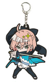 Saber Souji Okita Fate/Grand Order Rubber Charm 2 Key Chain [USED]