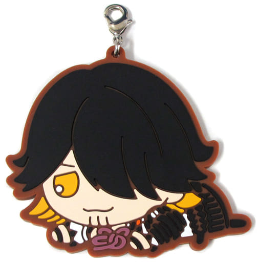 Nagasone Kotetsu 01 Touken Ranbu ONLINE Shuku Kuji Rubber Mascot Rubber Mascot Prize Key Chain [USED]