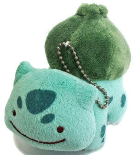 Bulbasaur Pokemon Transform! Metamon Mascot Pokemon Center Limited Key Chain [USED]