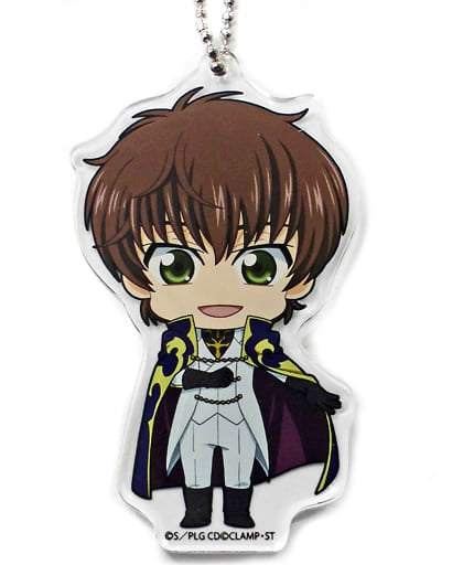 Suzaku Kururugi Code Geass: Lelouch of the Rebellion II - Transgression Acrylic Key Chain Collection Theater Limited Key Chain [USED]