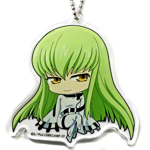 C.C. Code Geass: Lelouch of the Rebellion II - Transgression Acrylic Key Chain Collection Theater Limited Key Chain [USED]