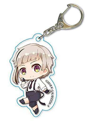 Atsushi Nakajima Bungo Stray Dogs DEAD APPLE Tekutoko Acrylic Key Chain Key Chain [USED]