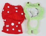 Frog Raincoat Set Ichiban Kuji Online Kigurumin Key Ring [USED]