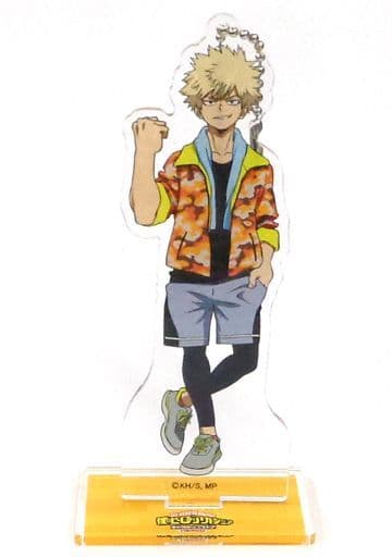 My Hero Academia Katsuki Bakugo Acrylic Stand Character Pop Store Limited Mini Attraction: Present Mic's Who Will Win? Are You Ready!!?? Prize A Acrylic Stands [USED]