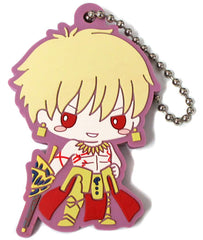 Archer / Gilgamesh Secret Fate/Grand Order Design produced by Sanrio Rubber Mascot Part 2 Key Chain [USED]