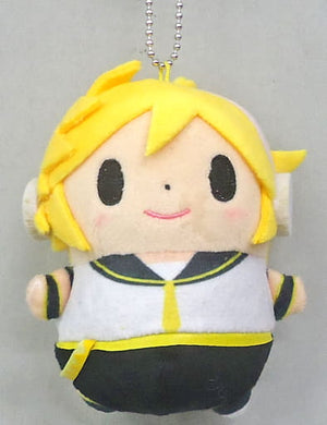 Len Kagamine VOCALOID Mamemate Len Kagamine 10th Anniversary Collaboration Store in Harajuku Space Limited Key Chain [USED]