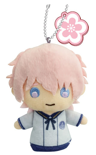 Akita Toushirou Zoku Touken Ranbu Hanamaru Yubi no Ue Series Vol.2 Key Chain [USED]