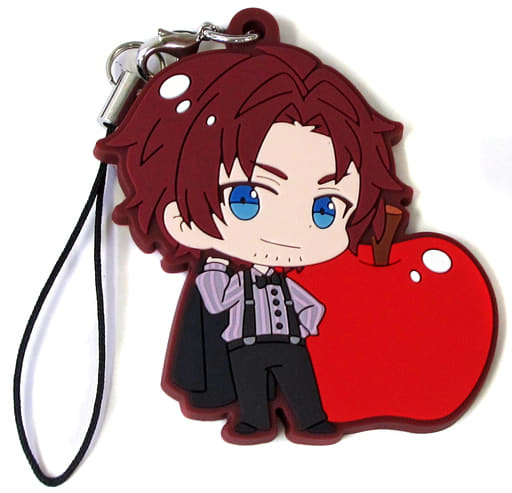 Sakunosuke Oda Bungo Stray Dogs DEAD APPLE Trading Rubber Strap Dead Apple Shop Ver. Shop in Shibuya Marui Limited Key Chain [USED]