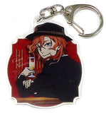 Chuuya Nakahara Bungo Stray Dogs Acrylic Key Chain Boat Party Ver. Armed Detective Agency Sales Department Marui Branch Limited Key Chain [USED]