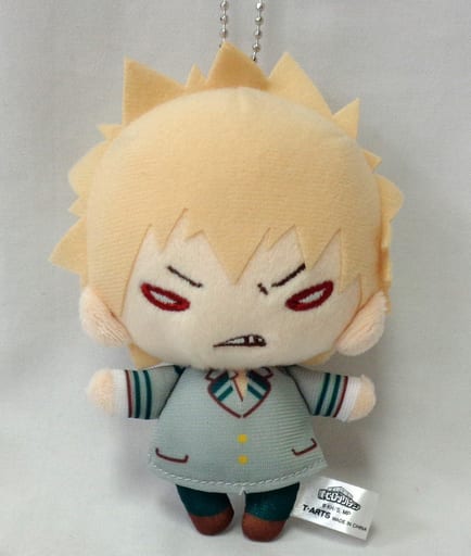 Katsuki Bakugo Uniform My Hero Academia Nitotan Plush Toy with Ball Chain Jump Festa 2018 Limited Mascot [USED]