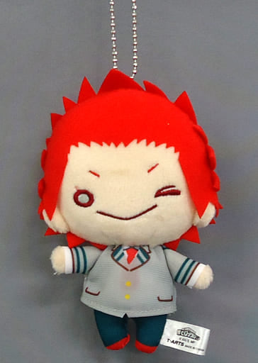 Eijirou Kirishima Uniform My Hero Academia Nitotan Plush Toy with Ball Chain Jump Festa 2018 Limited Key Chain [USED]