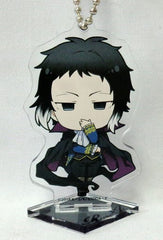 Ryunosuke Akutagawa Bungo Stray Dogs DEAD APPLE Trading Acrylic Stand Key Chain Dead Apple Ver. animate cafe Limited Key Chain [USED]