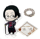 Ango Sakaguchi Bungo Stray Dogs DEAD APPLE Trading Acrylic Stand Key Chain Dead Apple Ver. animate cafe Limited Key Chain [USED]