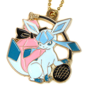 Glaceon Pokemon Ichiban Kuji Eievui & Antique Antique Motif Charm Prize G Charm [USED]