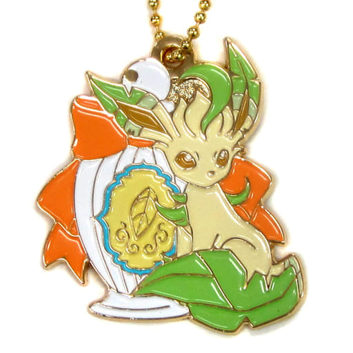Leafeon Pokemon Ichiban Kuji Eievui & Antique Antique Motif Charm Prize G Charm [USED]